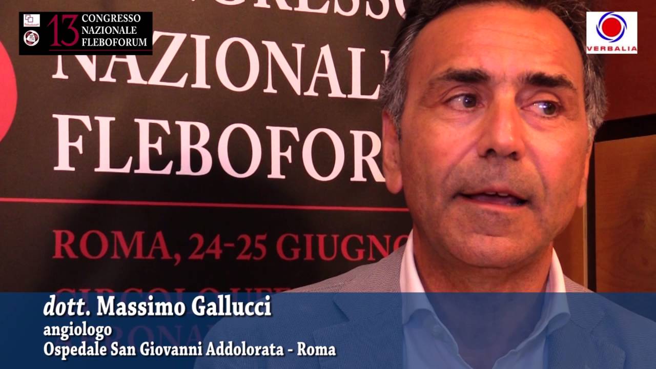 13° CONGRESSO NAZIONALE FLEBOFORUM – Dott. Massimo Gallucci, Angiologo